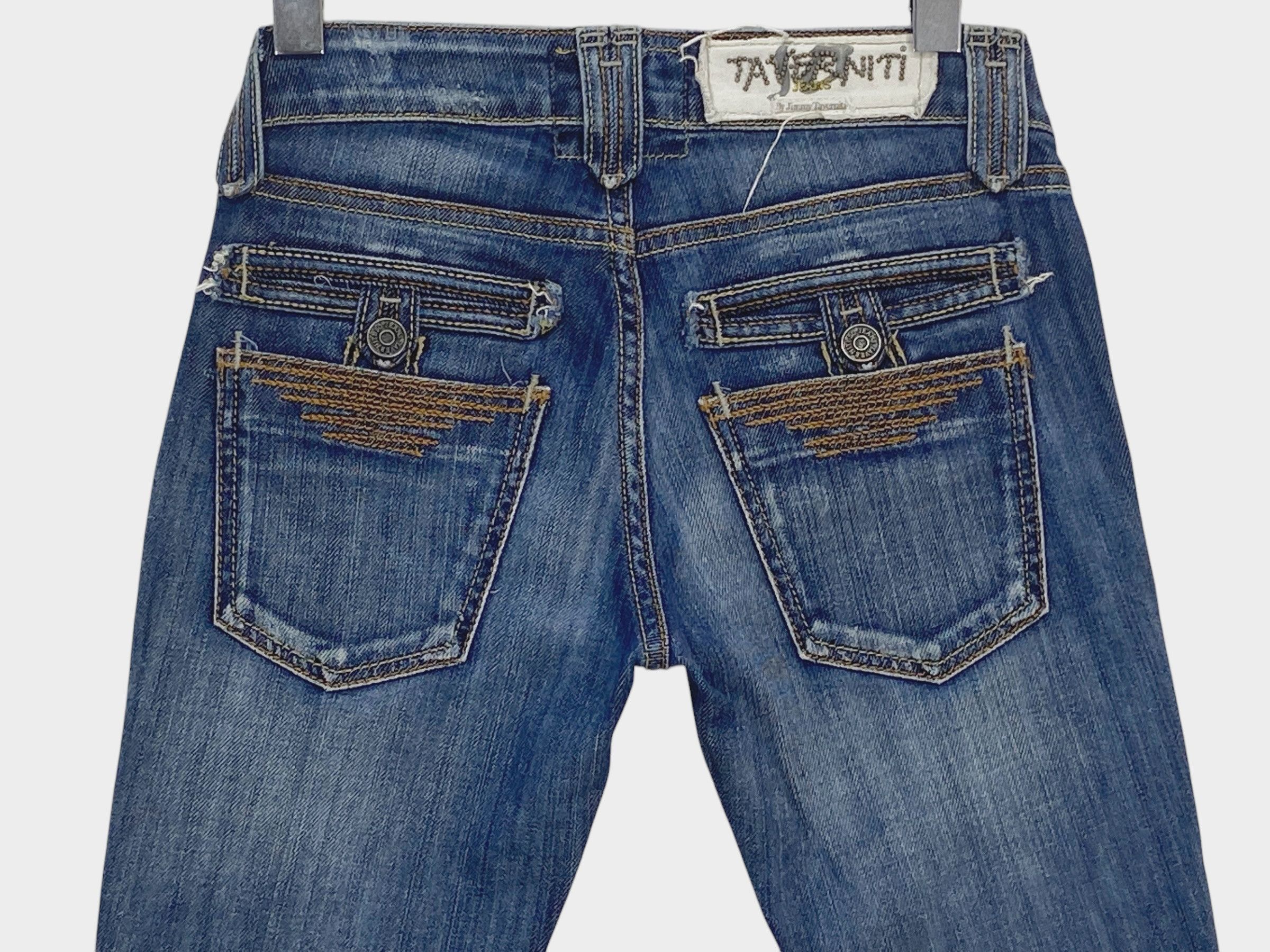 Designer × Jimmy Taverniti × Taverniti Taverniti Jeans Denim by Jimmy Taverniti Cropped Jeans Pants Size 24" / US 00 / IT 34 - 5 Thumbnail
