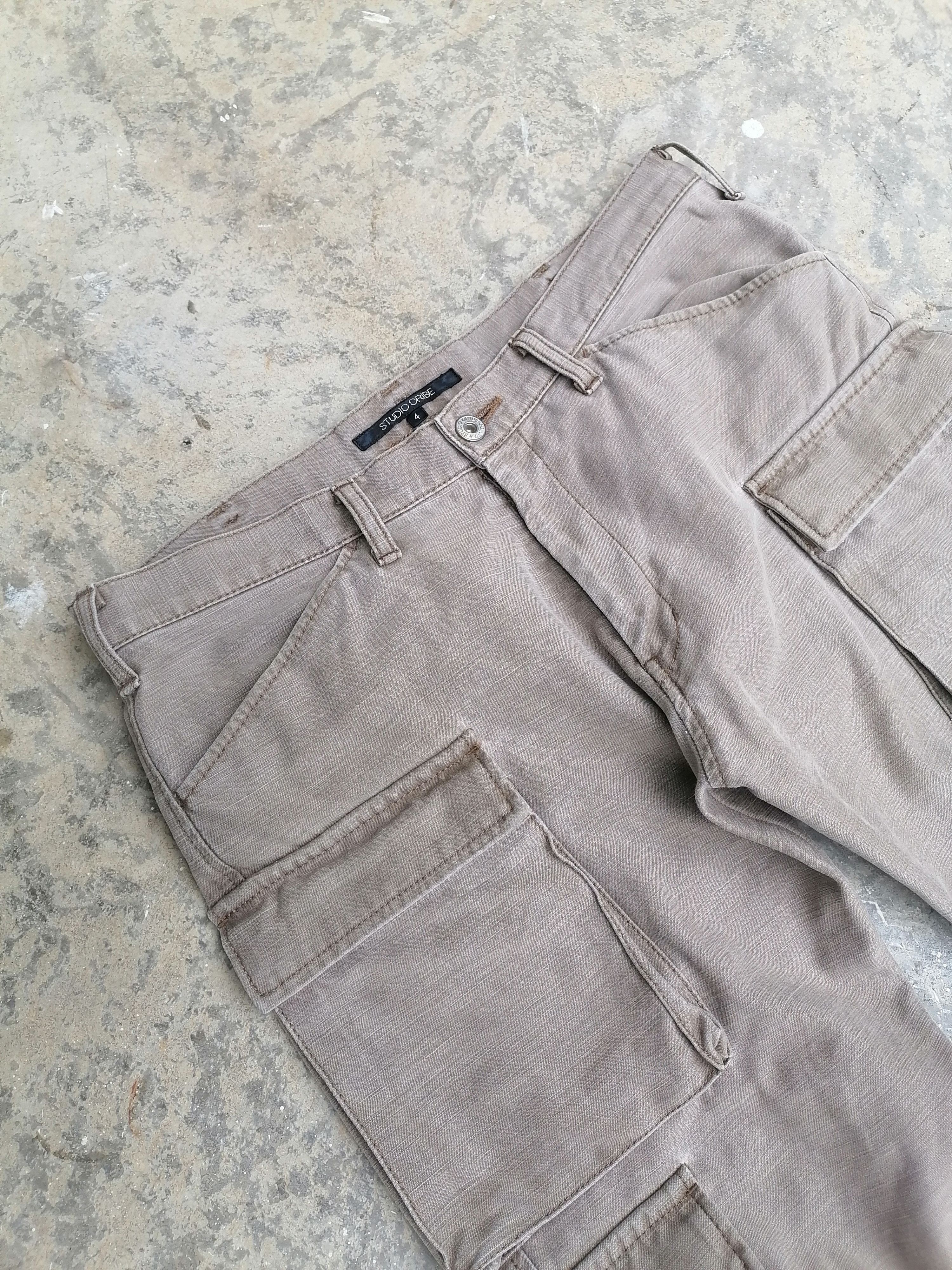 Japanese Brand Studio Oribe Japan Utility 8 Pocket Pants Size US 32 / EU 48 - 4 Thumbnail