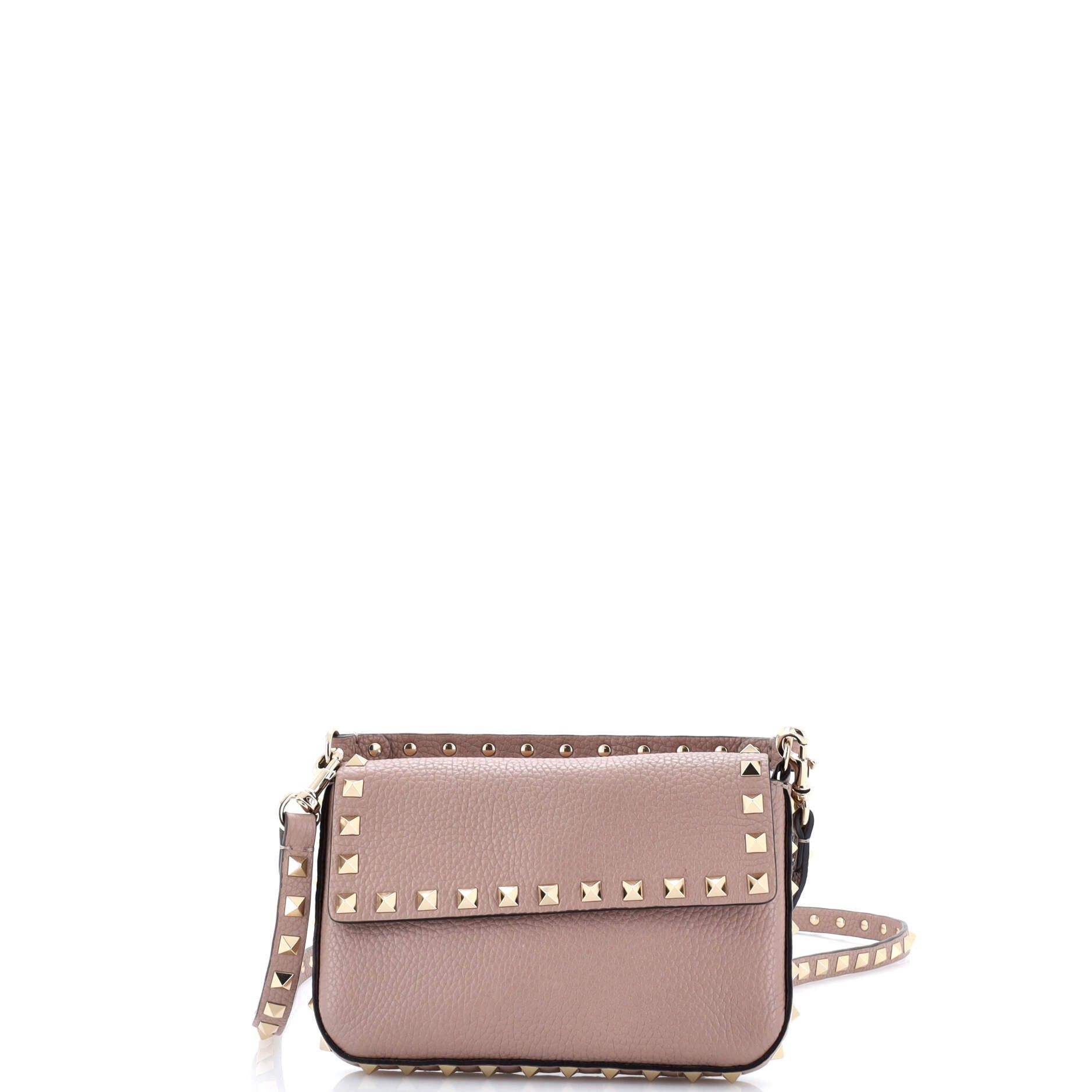 Valentino Rockstud Top Handle Crossbody Pouch Size ONE SIZE - 1 Thumbnail