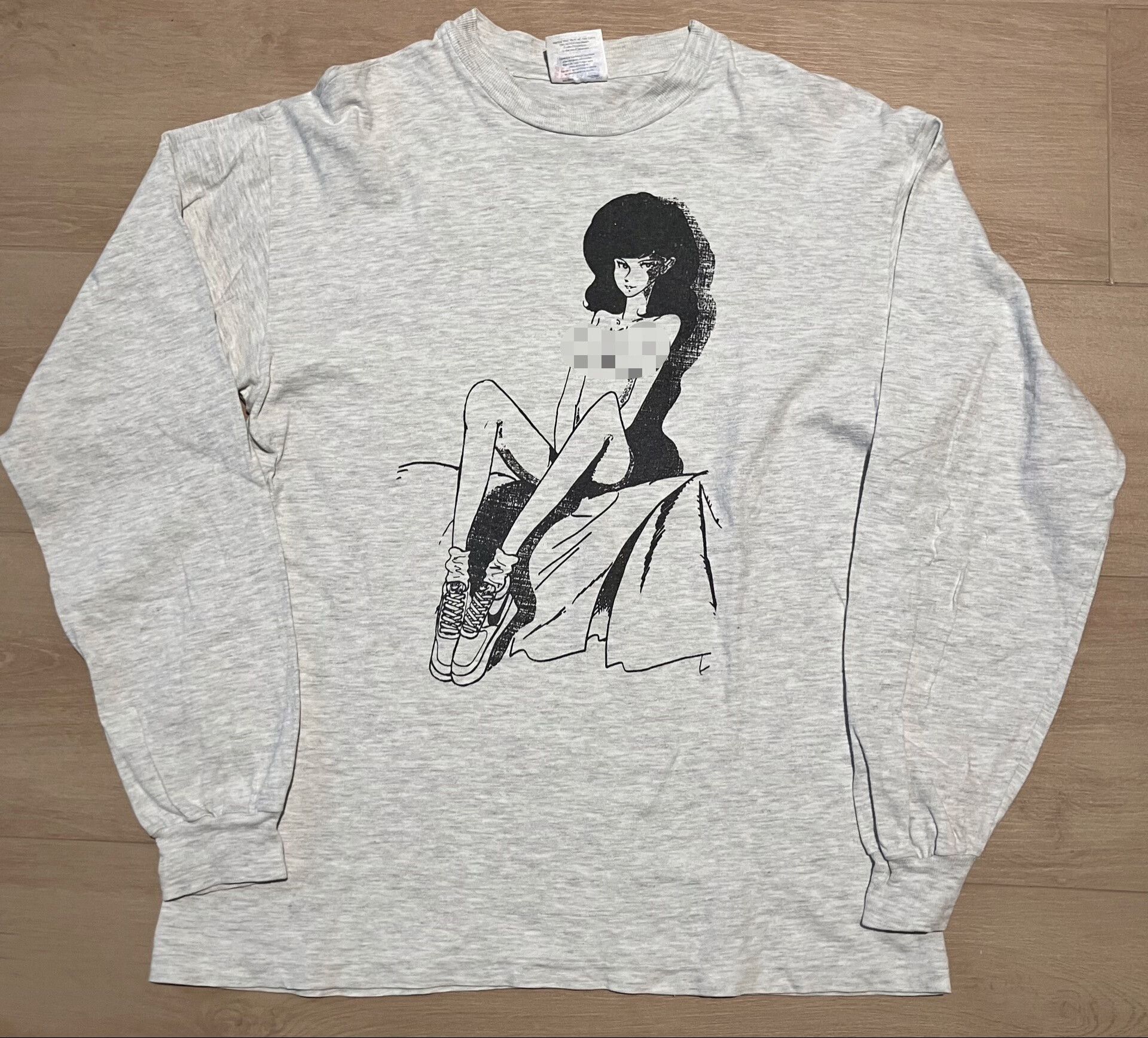 Vintage Vintage 90s Long Sleeve T-Shirt Size M / US 6-8 / IT 42-44 - 1 Thumbnail
