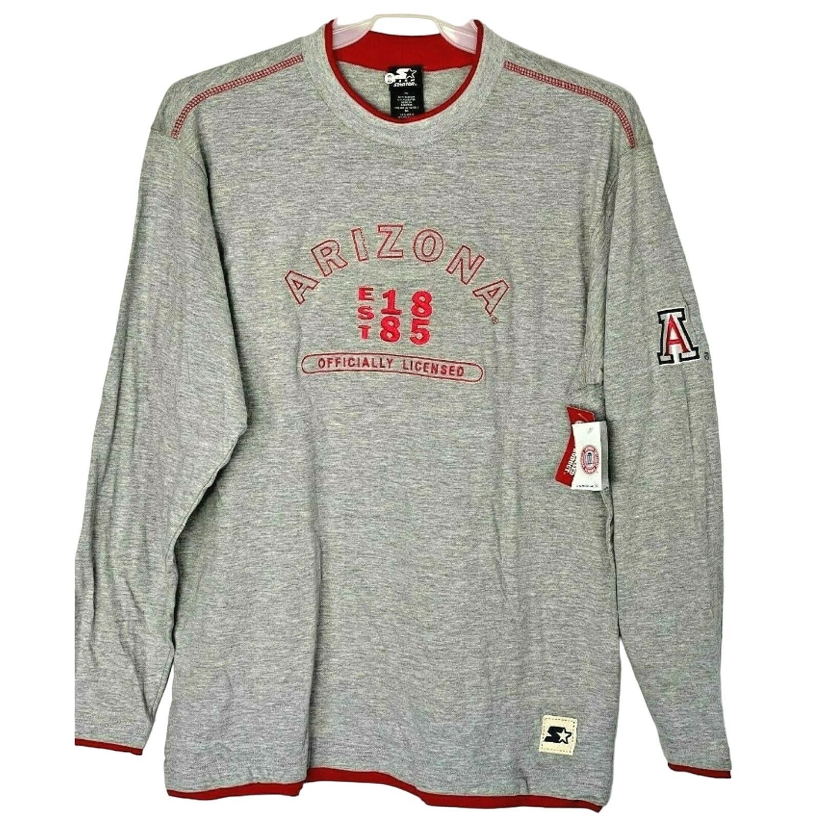 Starter Starter University Arizona Wildcats Long Sleeve Tee Medium Size US M / EU 48-50 / 2 - 1 Thumbnail