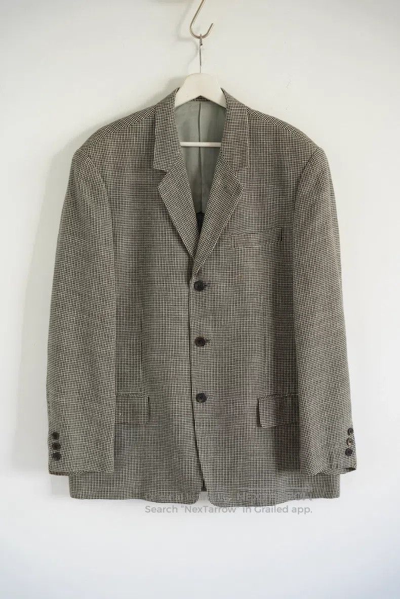 Yohji Yamamoto YOHJI YAMAMOTO Houndstooth Old Money Suit Size US S / EU 44-46 / 1 - 1 Thumbnail