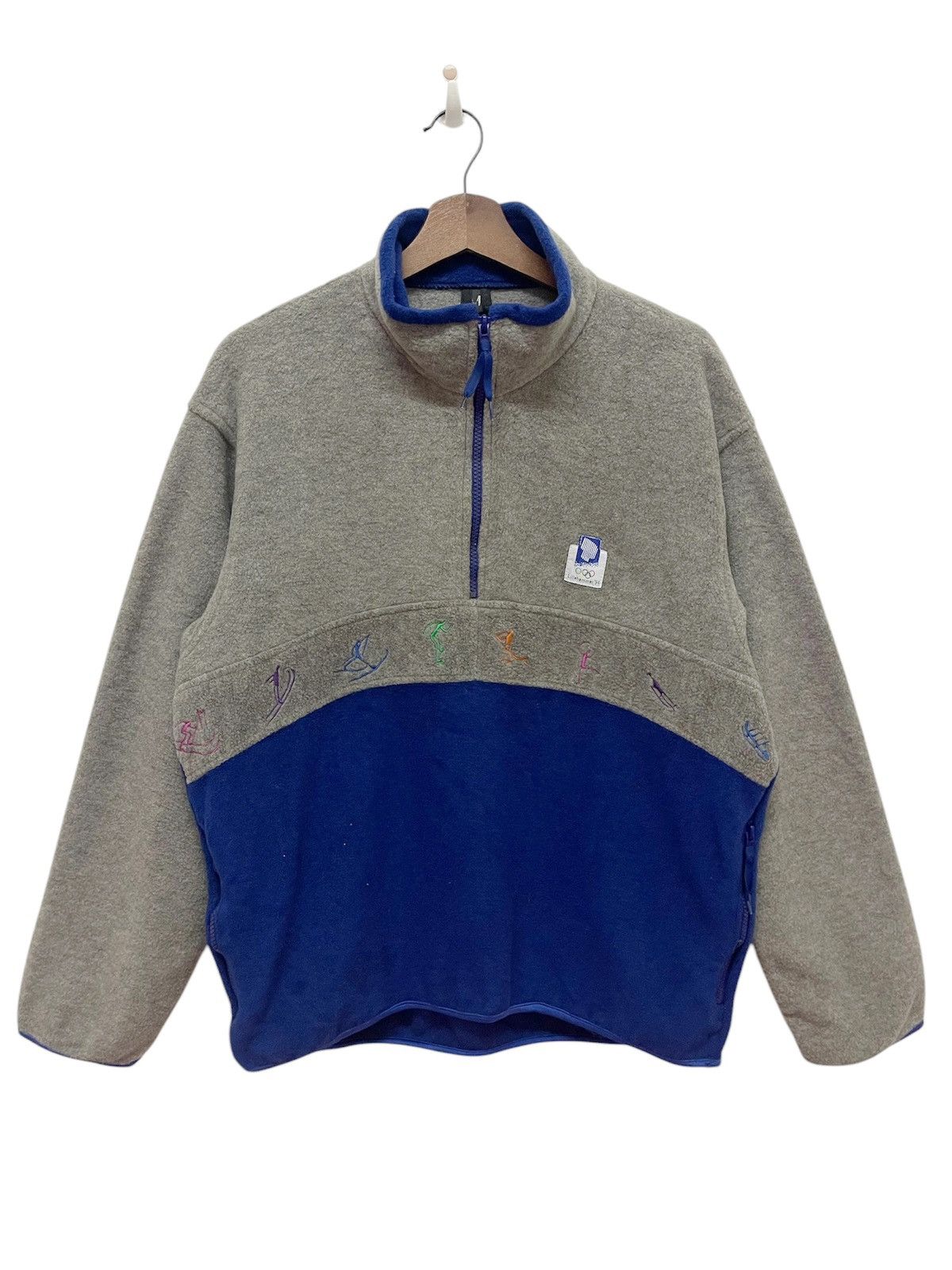 USA Olympics VINTAGE OLYMPIC LILLEHAMMER 1994 FLEECE Size US L / EU 52-54 / 3 - 1 Thumbnail