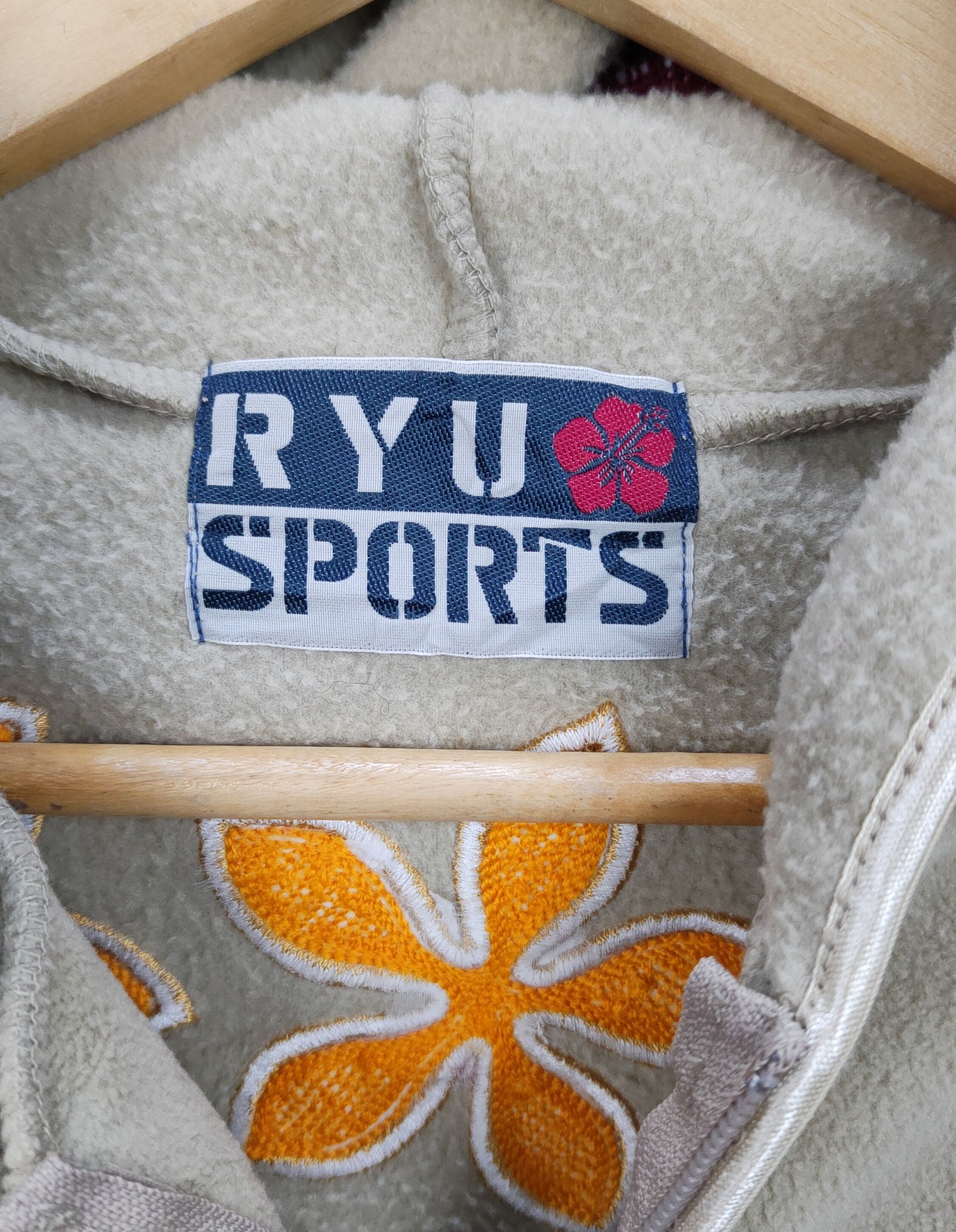 Japanese Brand × Vintage Vintage Ryu Sport Fleece Hoodie Size US M / EU 48-50 / 2 - 6 Thumbnail
