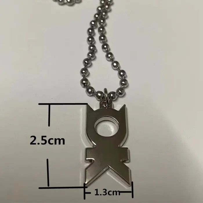 Jewelry Creative Curved OK Letter Pendant Necklace Size ONE SIZE - 4 Thumbnail