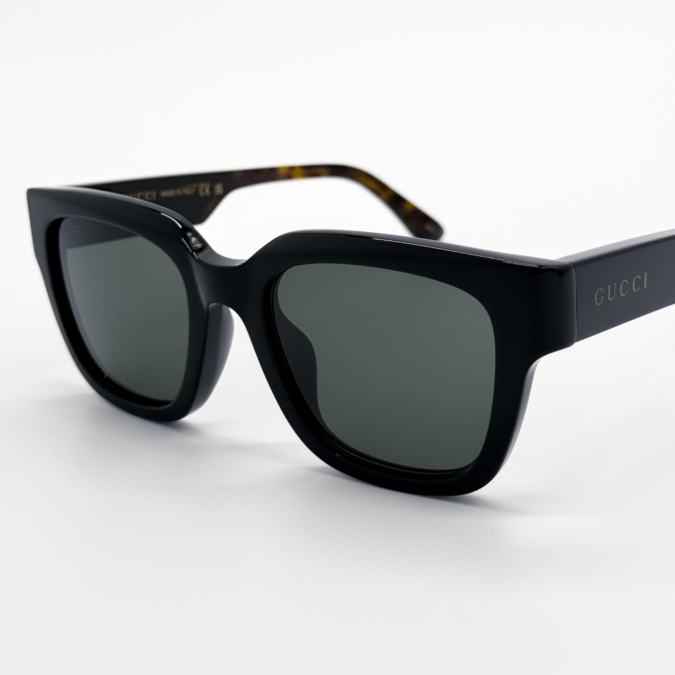 Gucci NEW GUCCI GG1670SK 001 UNISEX BLACK HAVANA GREY SUNGLASSES Size ONE SIZE - 7 Thumbnail
