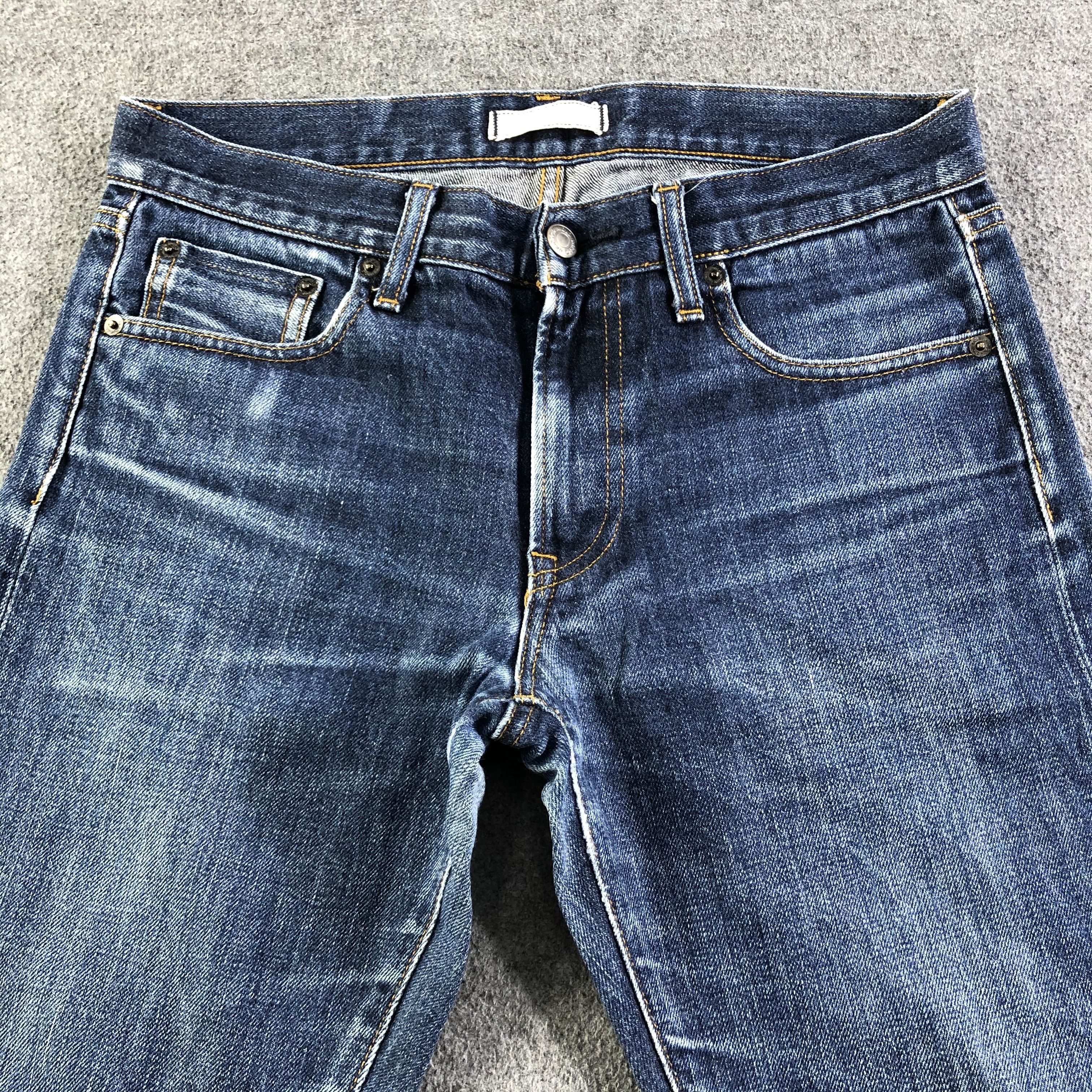 Uniqlo Blue Wash Uniqlo Selvedge Jeans-J2976 Size US 32 / EU 48 - 3 Thumbnail