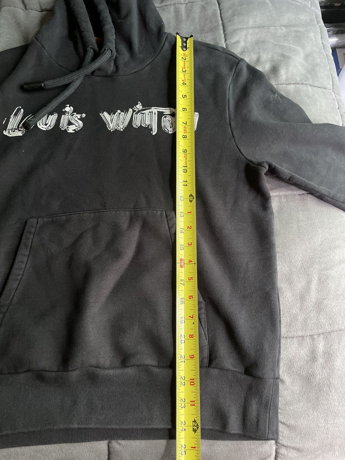 Louis Vuitton Louis Vuitton Brushed Logo Hoodie Size US S / EU 44-46 / 1 - 7 Thumbnail