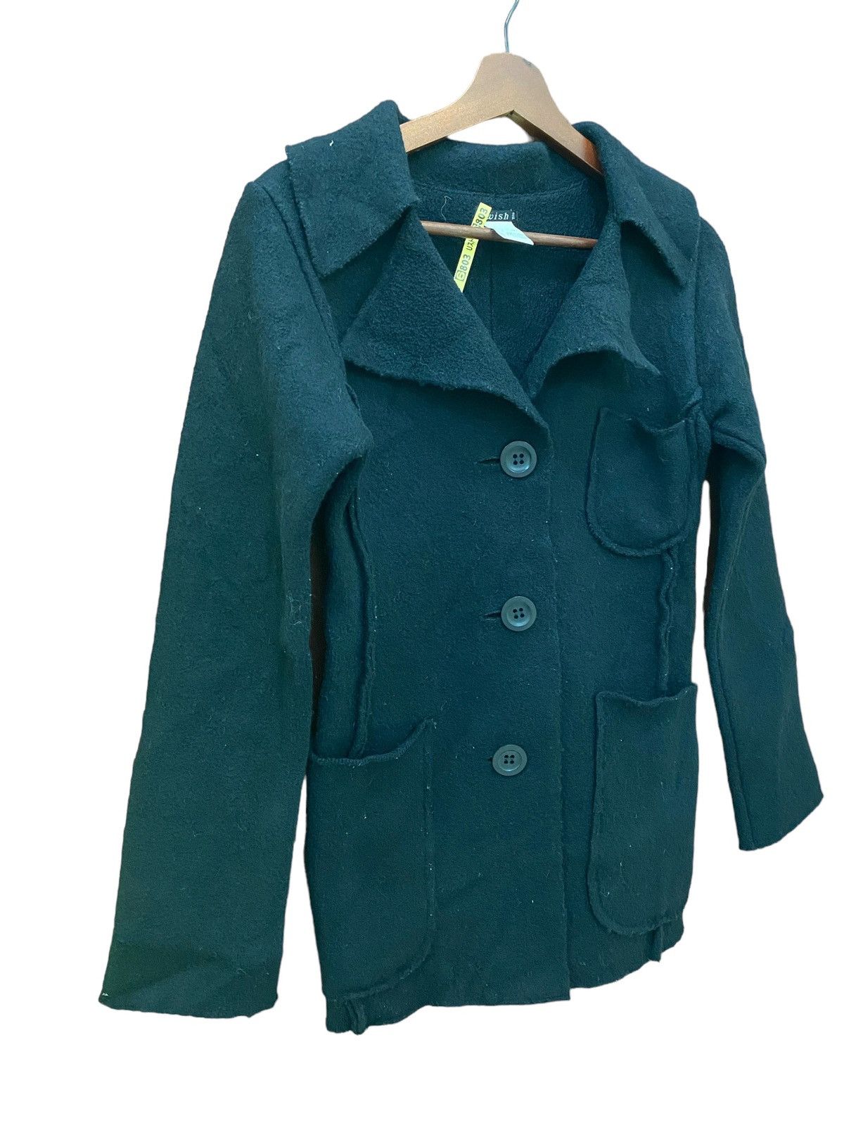 Yohji Yamamoto Vintage Yohji Yamamoto Iwish Y’s Bis Coat Jacket Size XS / US 0-2 / IT 36-38 - 4 Thumbnail