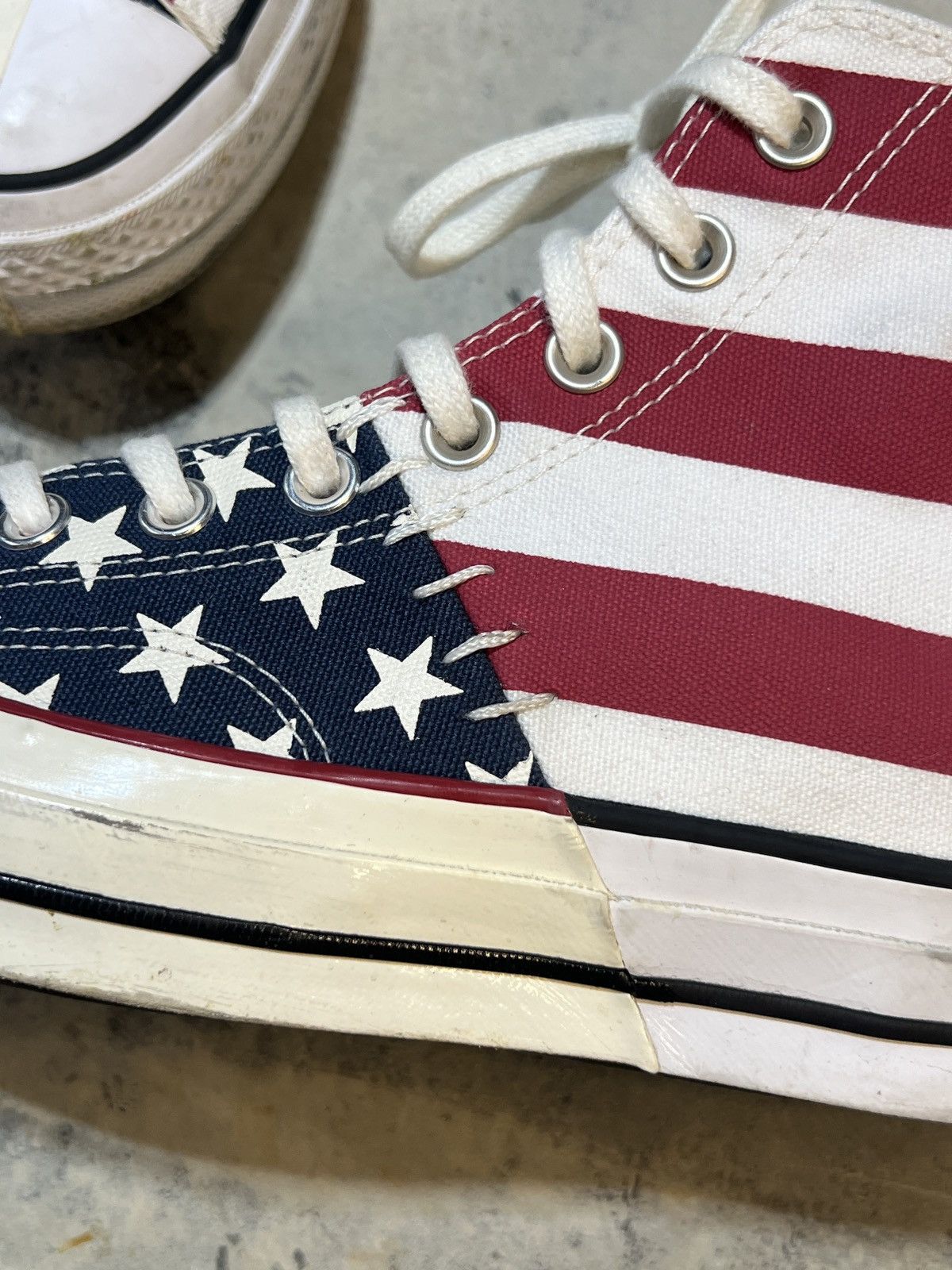 Converse american flag chuck 70 archive restructured unisex sneakers Size US 8 / EU 41 - 3 Thumbnail