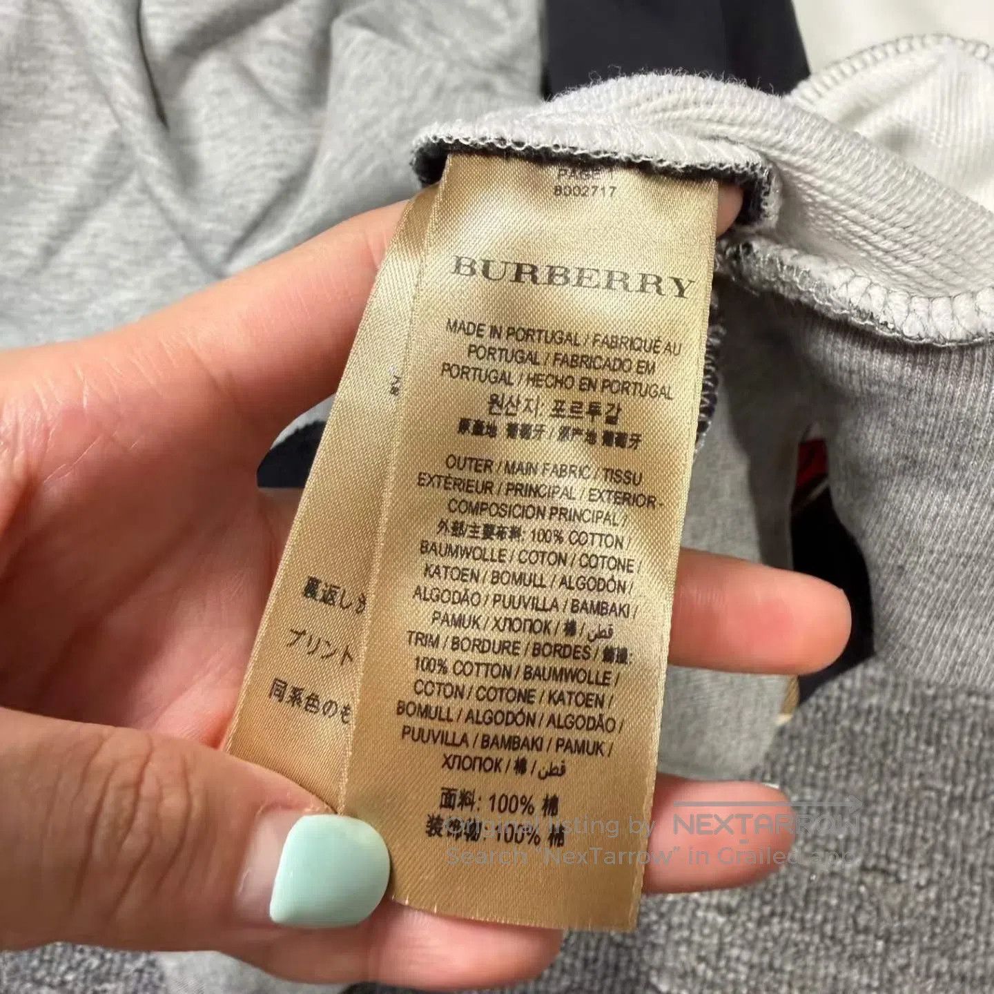 Burberry Burberry Sweatshirt| Size US XL / EU 56 / 4 - 4 Thumbnail