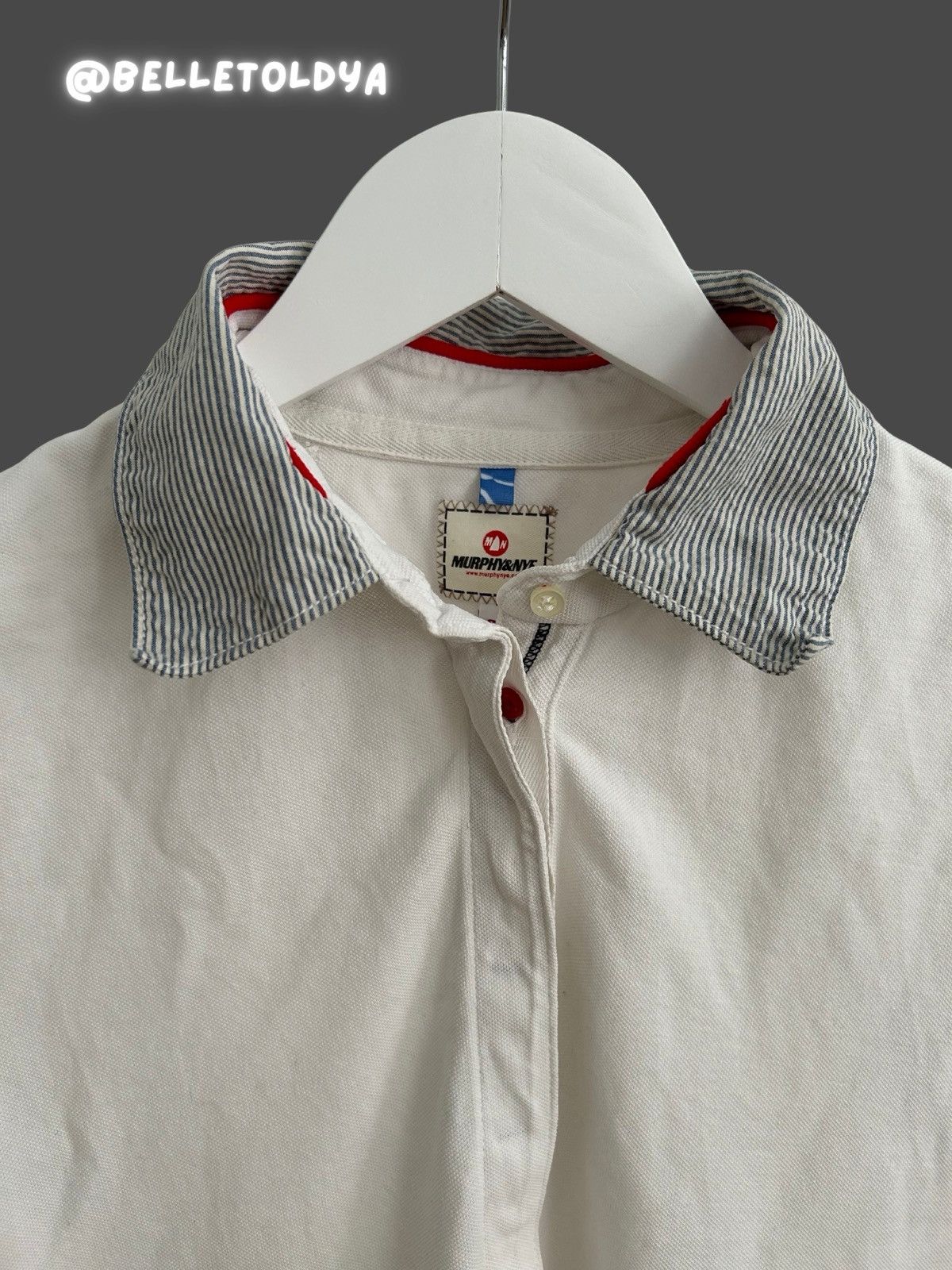 Other Murphy&Nye White Polo Size S / US 4 / IT 40 - 2 Thumbnail