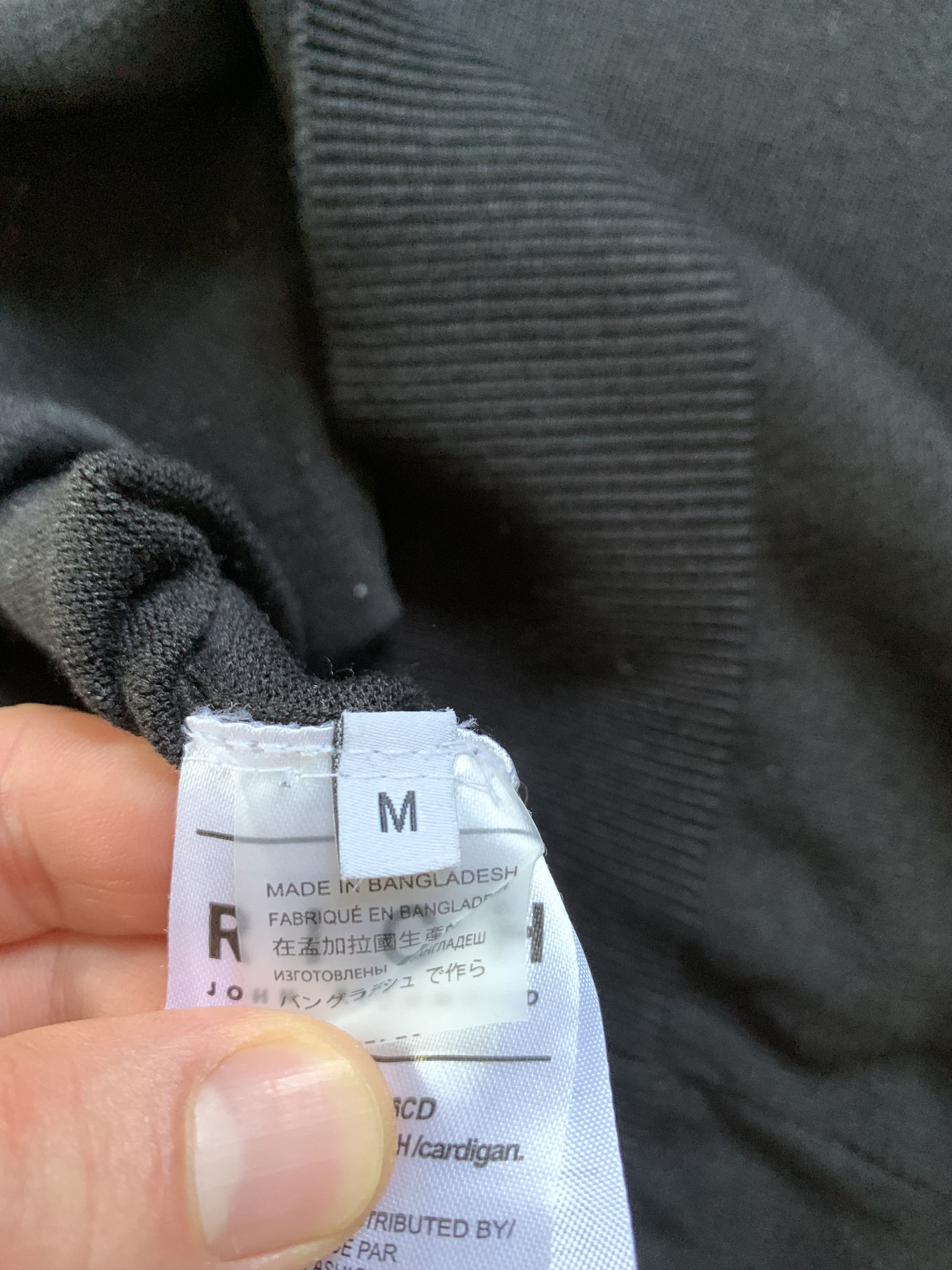 Designer × John Richmond John Richmond Black Cardigan Size US M / EU 48-50 / 2 - 8 Thumbnail