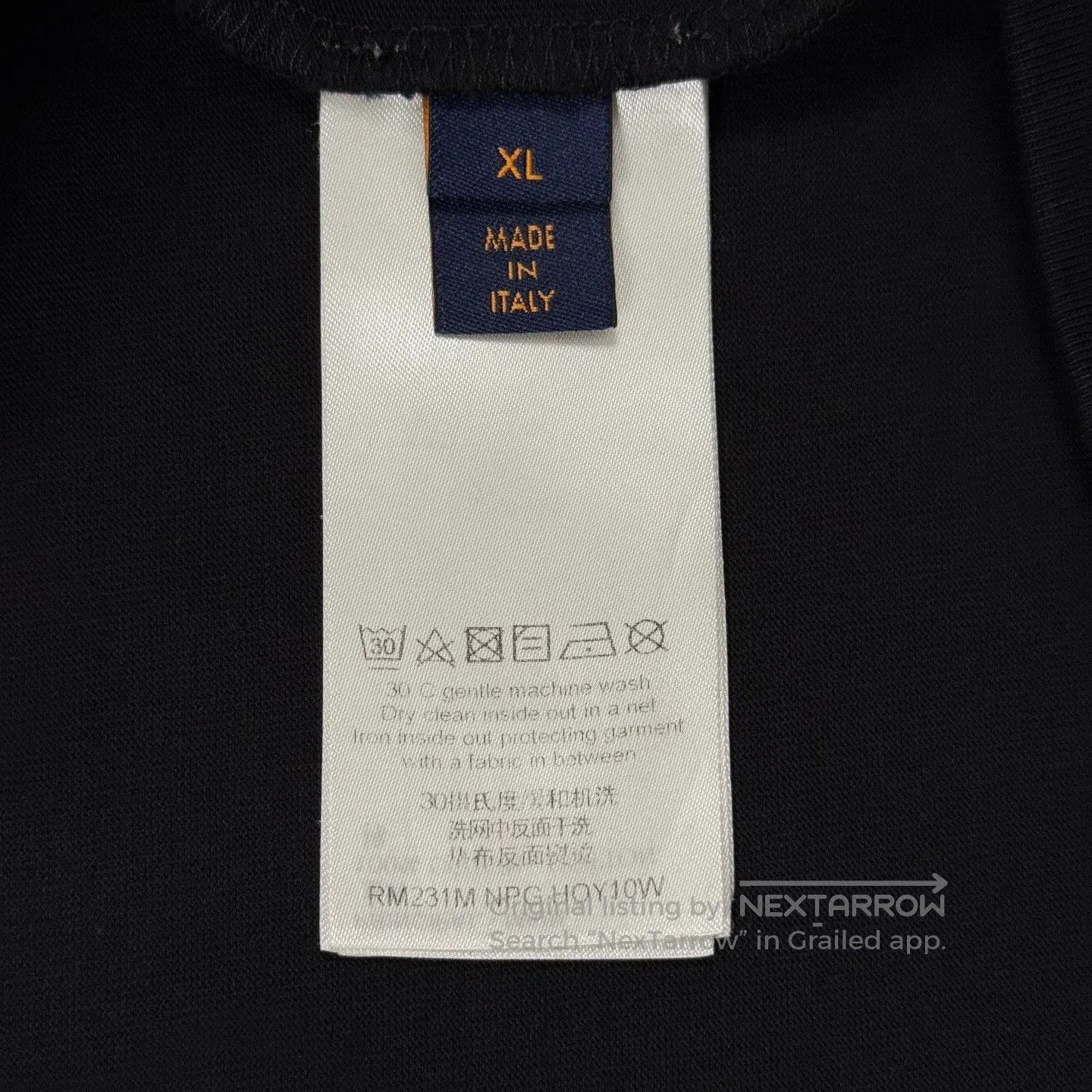 Louis Vuitton LV Black Concert Graphic T-Shirt XL. Size US XL / EU 56 / 4 - 4 Thumbnail