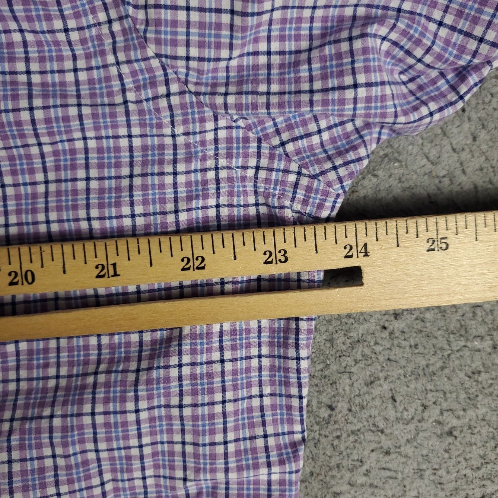 Ralph Lauren Ralph Lauren Shirt Mens Large Purple Plaid Pony Button Up Long Sleeve Size US L / EU 52-54 / 3 - 6 Thumbnail