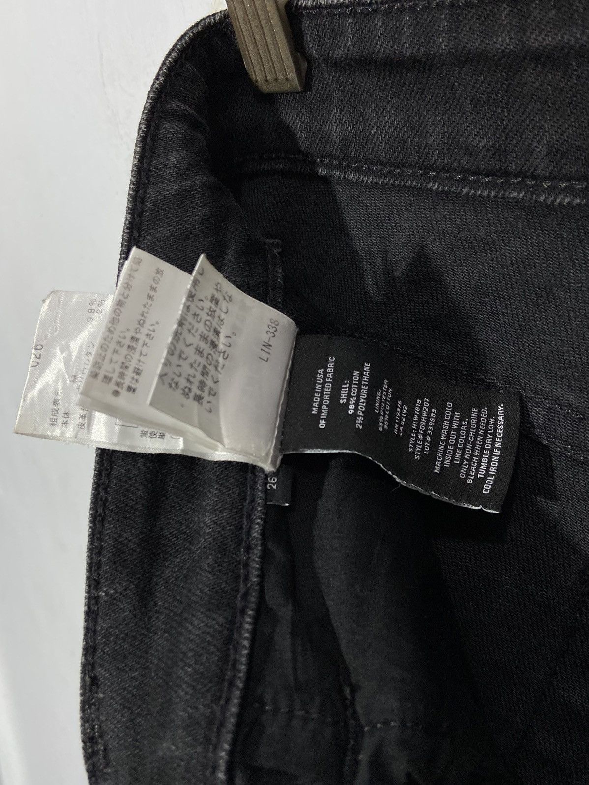 Helmut Lang Helmut Lang Ankle Skinny Jeans Pants Size 26" / US 2 / IT 38 - 10 Thumbnail