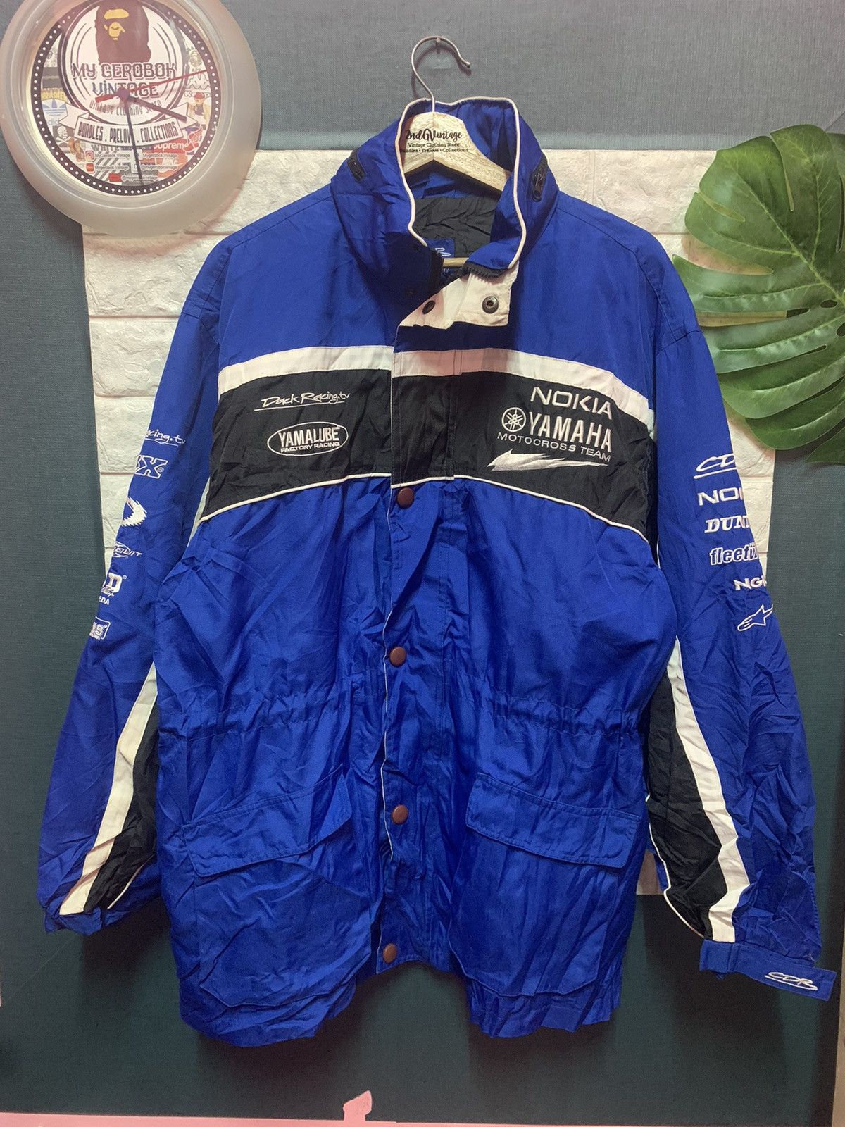 Yamaha RARE!! Light Jacket Racing YAMAHA Size US L / EU 52-54 / 3 - 2 Thumbnail