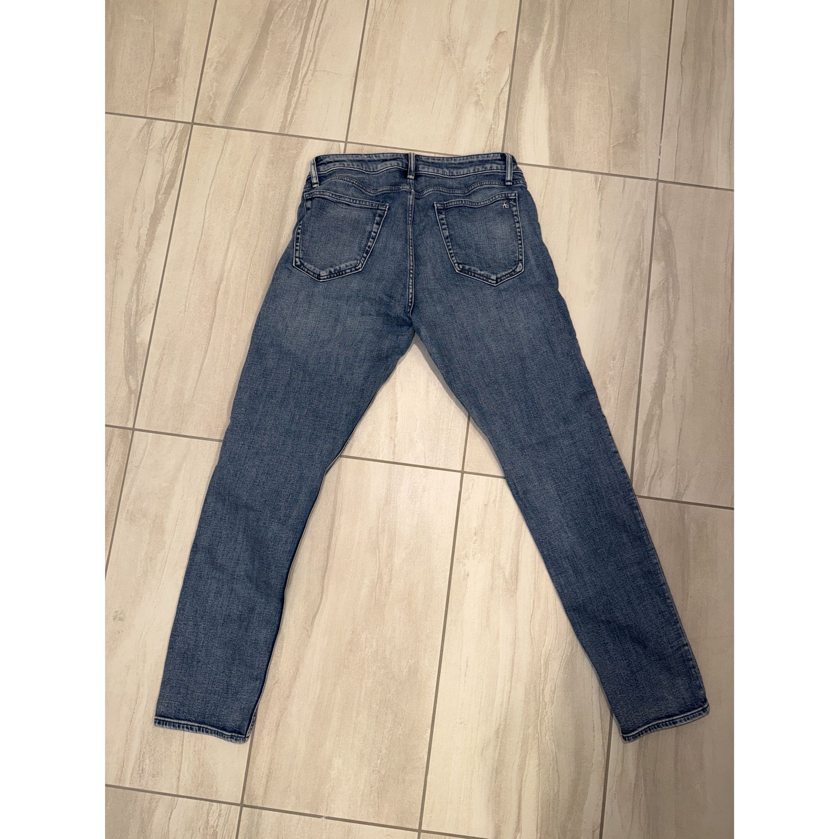Rag & Bone Rag & Bone Fit 3 Athletic Jeans Gavin Dark Indigo 31x32 EUC Size US 31 - 2 Thumbnail