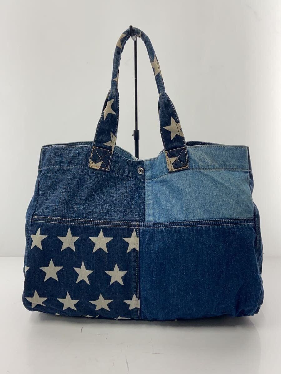 Hysteric Glamour Reconstructed Patchwork Denim Tote Bag Size ONE SIZE - 3 Thumbnail