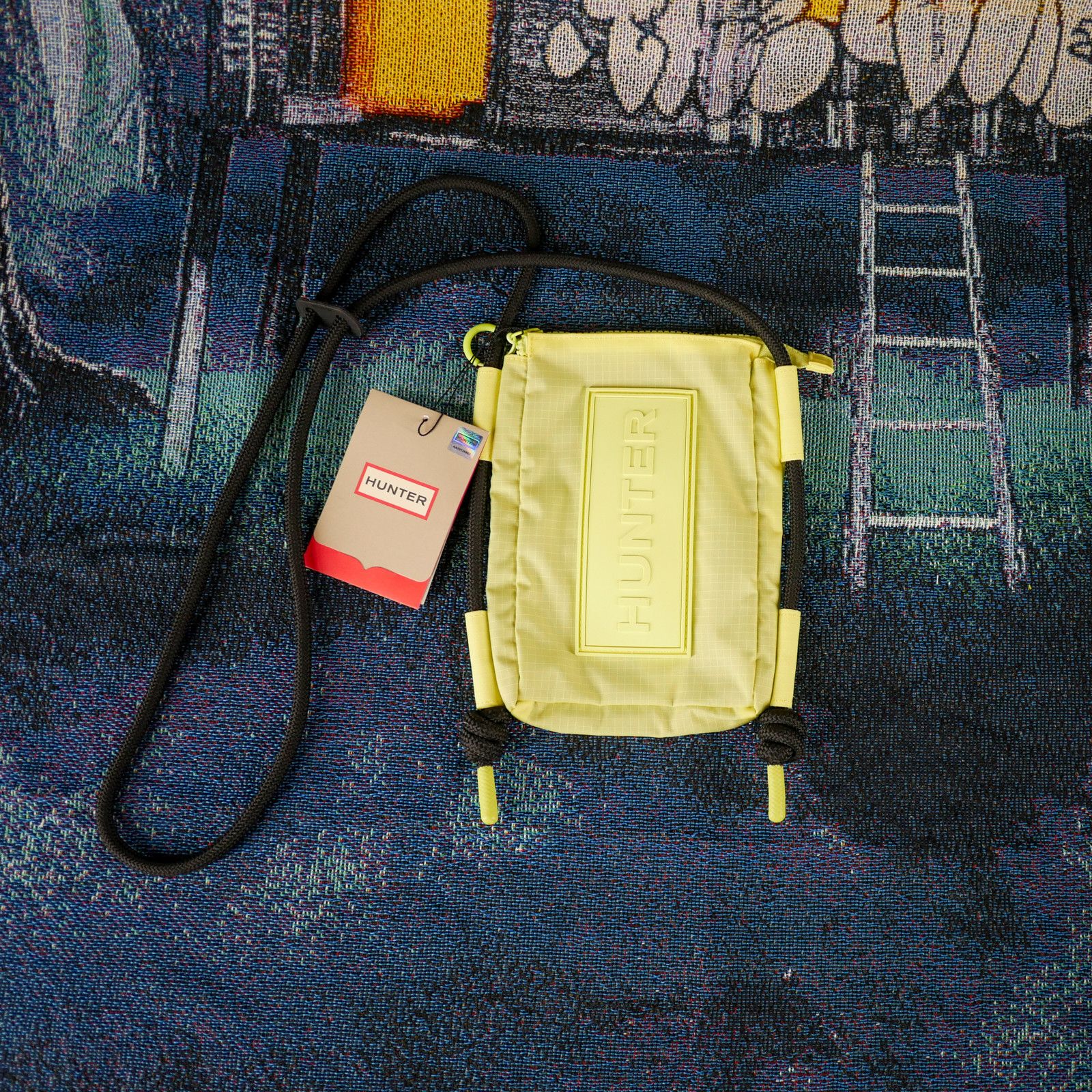 Hunter Hunter Travel Ripstop Phone Pouch Zesty Yellow Size ONE SIZE - 1 Thumbnail