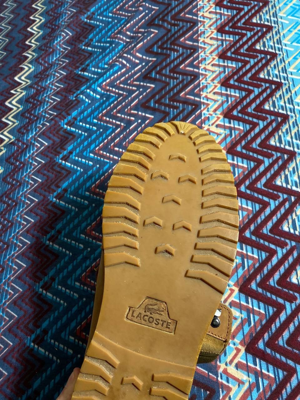 Lacoste × Vintage LACOSTE FREE SHIPPING size 9 US Classic Boots Leather Brown Size US 10 / EU 43 - 10 Thumbnail