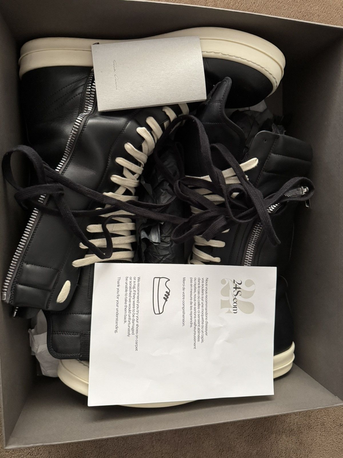 Rick Owens Rick Owens Bauhaus Basket Size US 12 / EU 45 - 7 Thumbnail