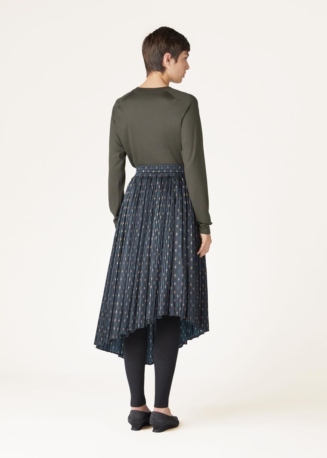 Loro Piana o1srvl11e0225 FAN6610 Nayla Skirt in Multicolor Size 26" / US 2 / IT 38 - 5 Thumbnail