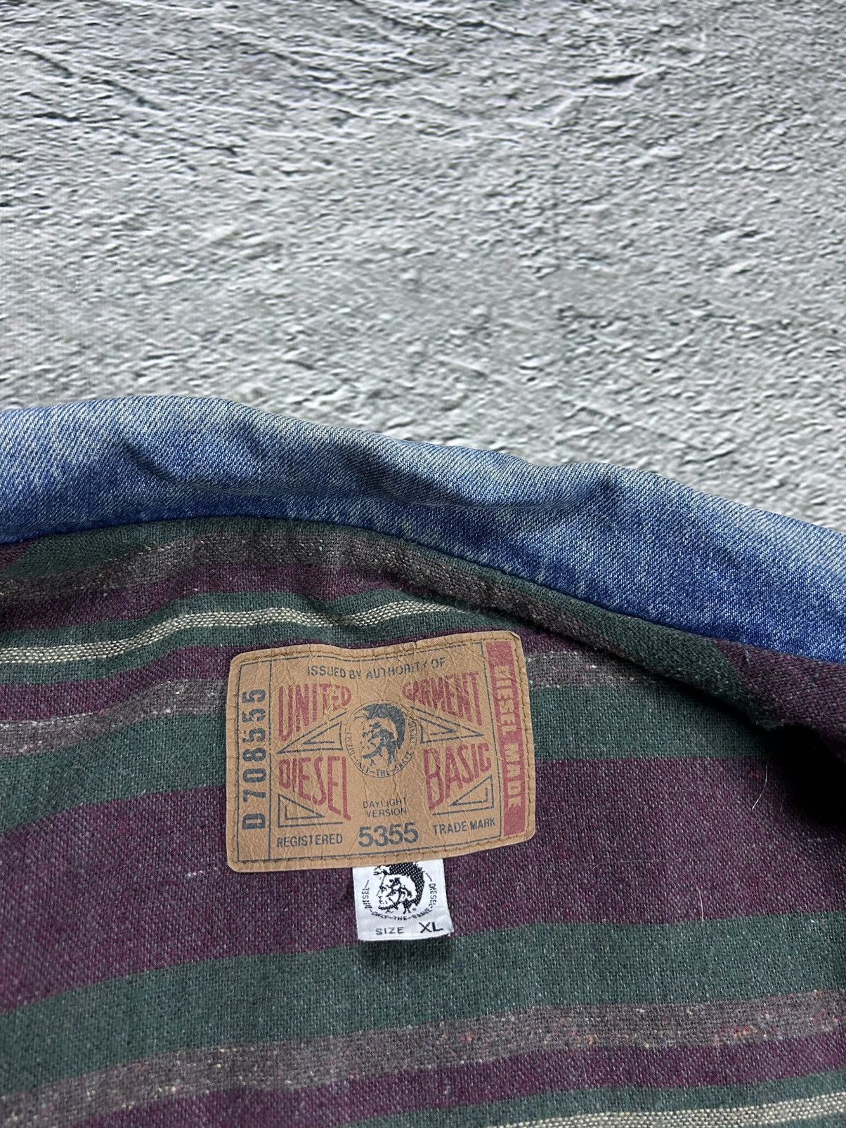 Diesel × Vintage Diesel vintage denim jacket blue Size US XL / EU 56 / 4 - 3 Thumbnail