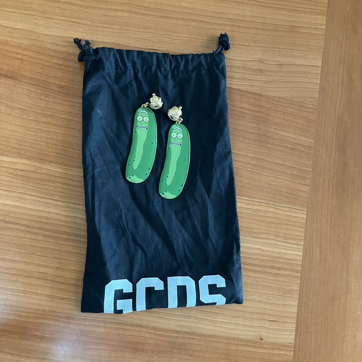 GCDS GCDS Pickle Rick Drop Earrings Size ONE SIZE - 3 Thumbnail