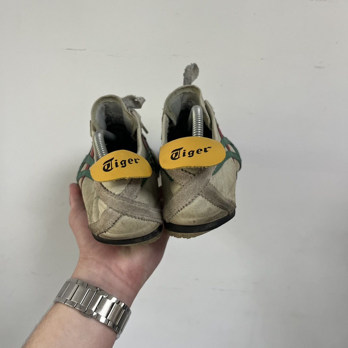 Asics Vintage ASICS Tiger Onitsuka Leather Sneakers Size US 8 / EU 41 - 5 Thumbnail