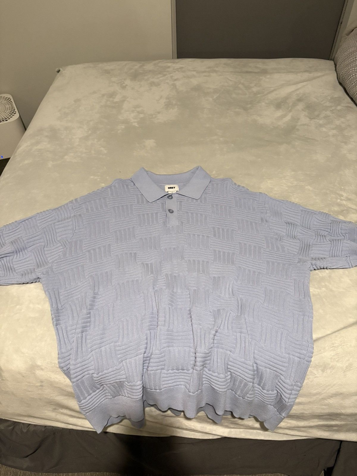 Obey Obey Alfred Polo Sweater Size US XXL / EU 58 / 5 - 3 Thumbnail