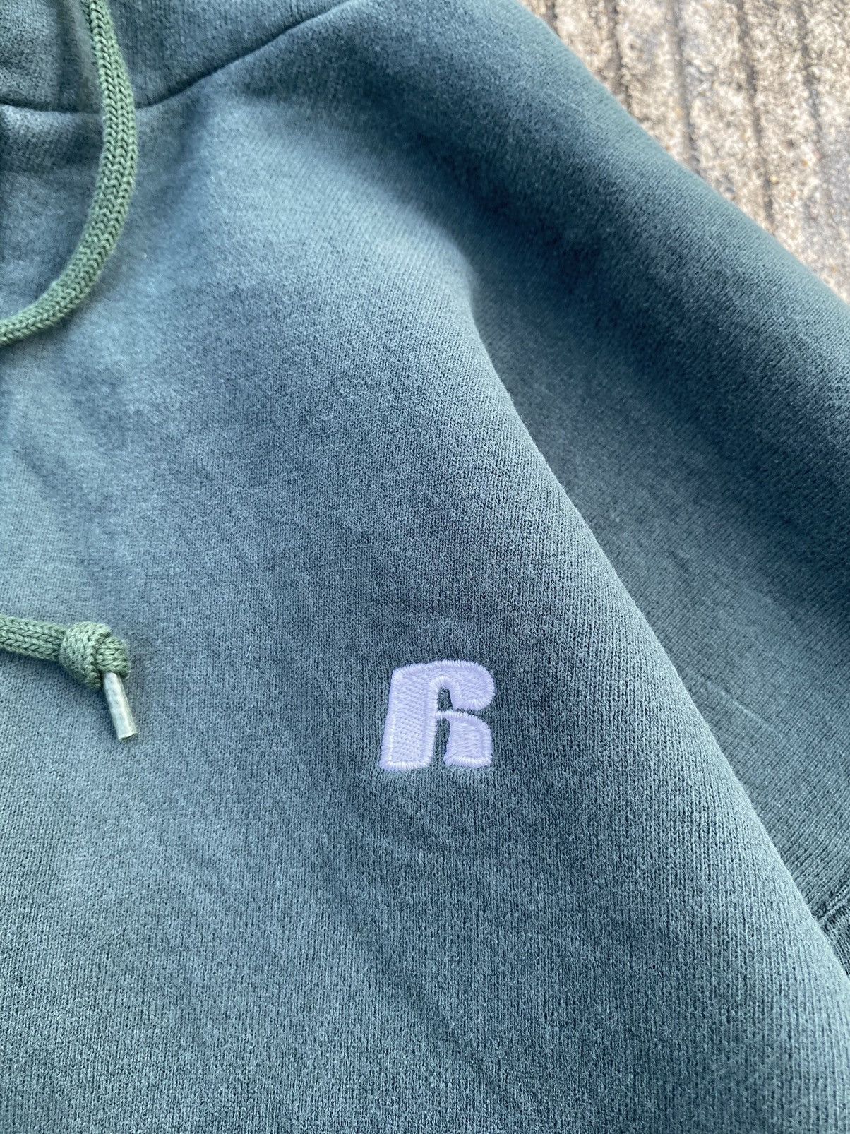 Russell Athletic Faded Russell Athletic Zip Hoodie Green Size US M / EU 48-50 / 2 - 10 Thumbnail