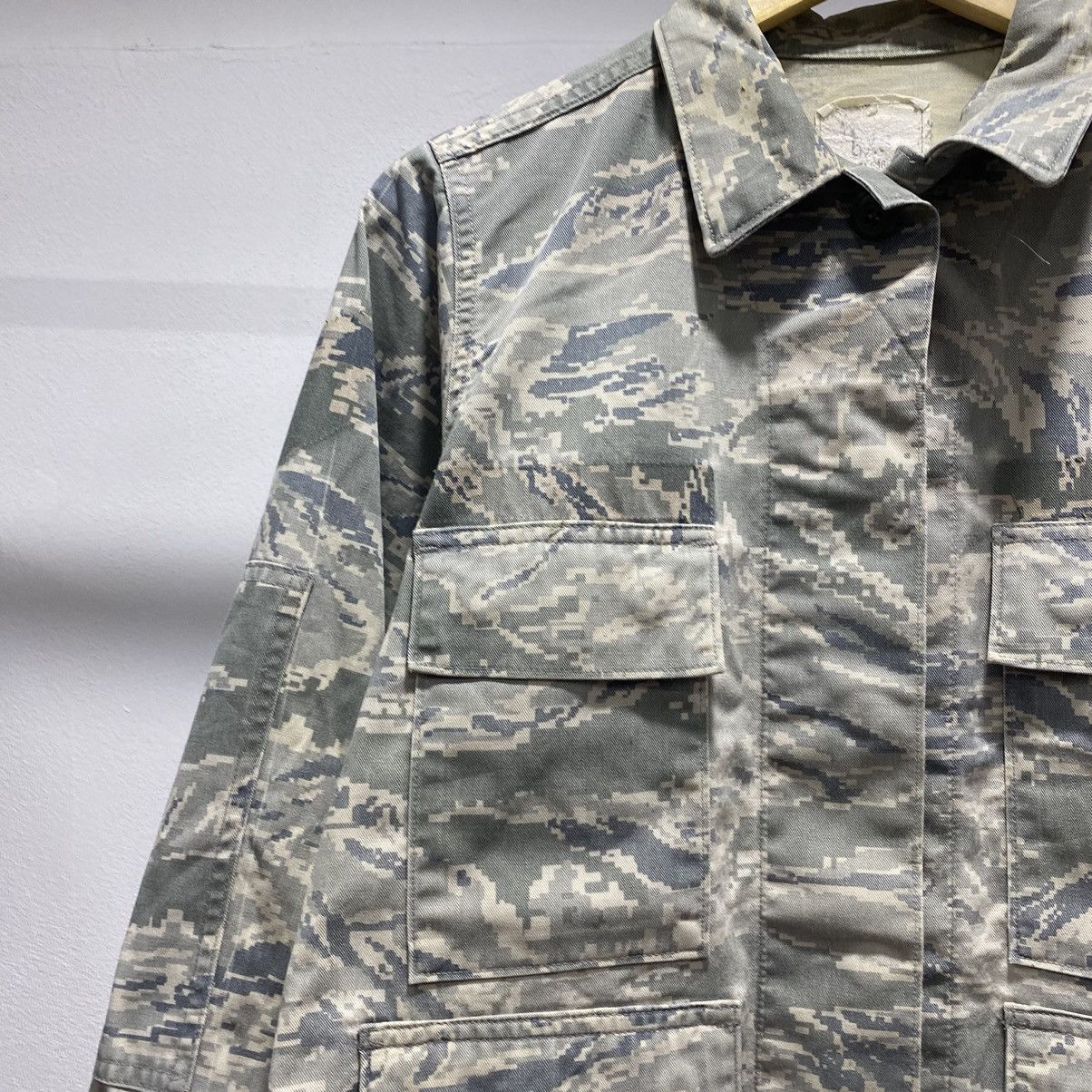 Vintage Military☠️ Parka Camo Utility Jacket Cargo 90s WW2 Size S / US 4 / IT 40 - 5 Thumbnail