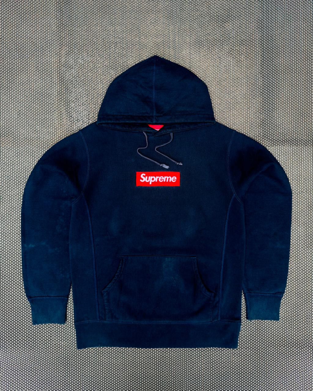 Supreme SUPREME 2009 RED ON TEAL BOX LOGO HOODIE Size US M / EU 48-50 / 2 - 1 Thumbnail