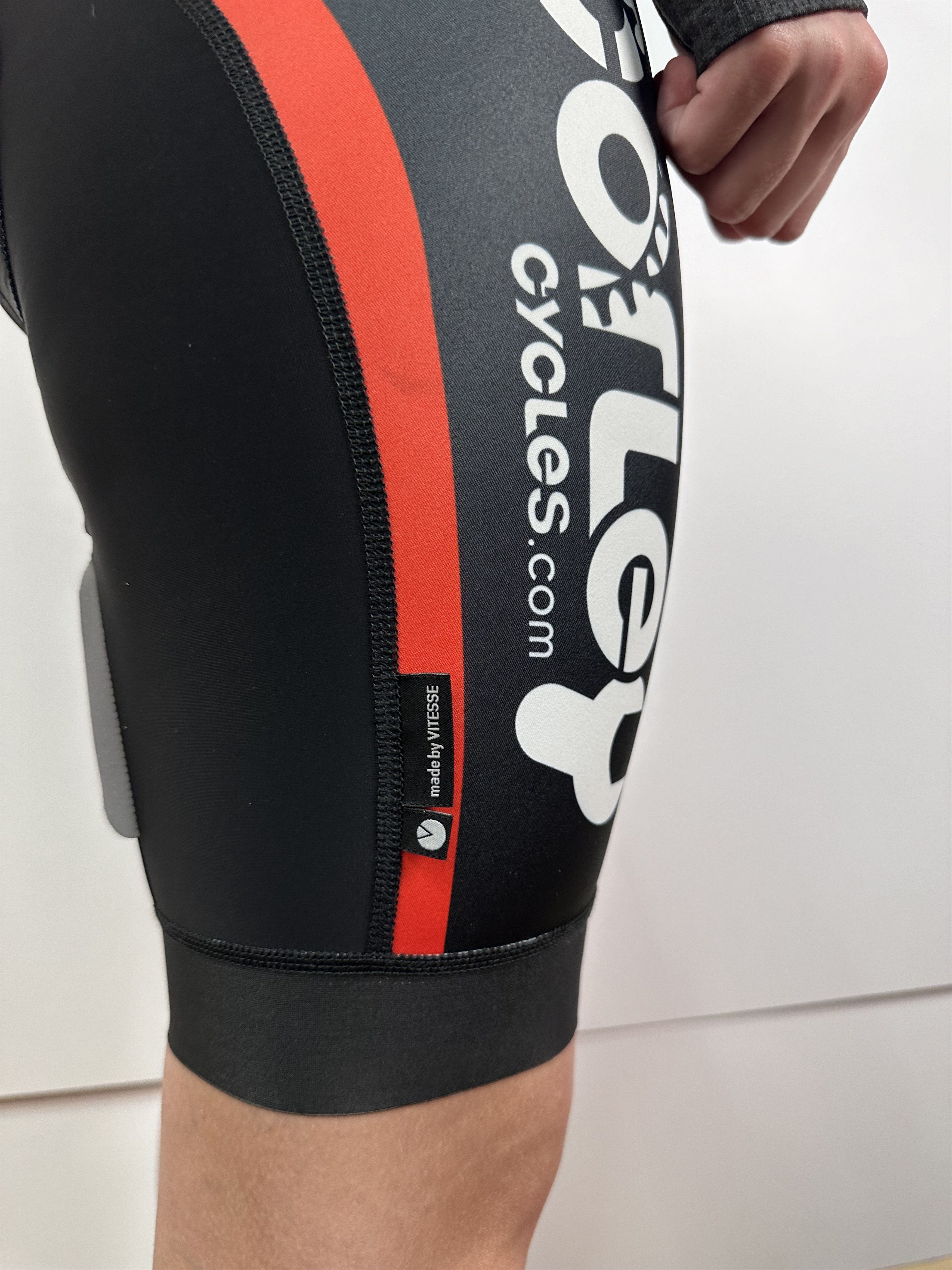 Other CORLEY Specialized Prime Bib Shorts Cycling Black Red Size 3 Size S / US 4 / IT 40 - 6 Thumbnail