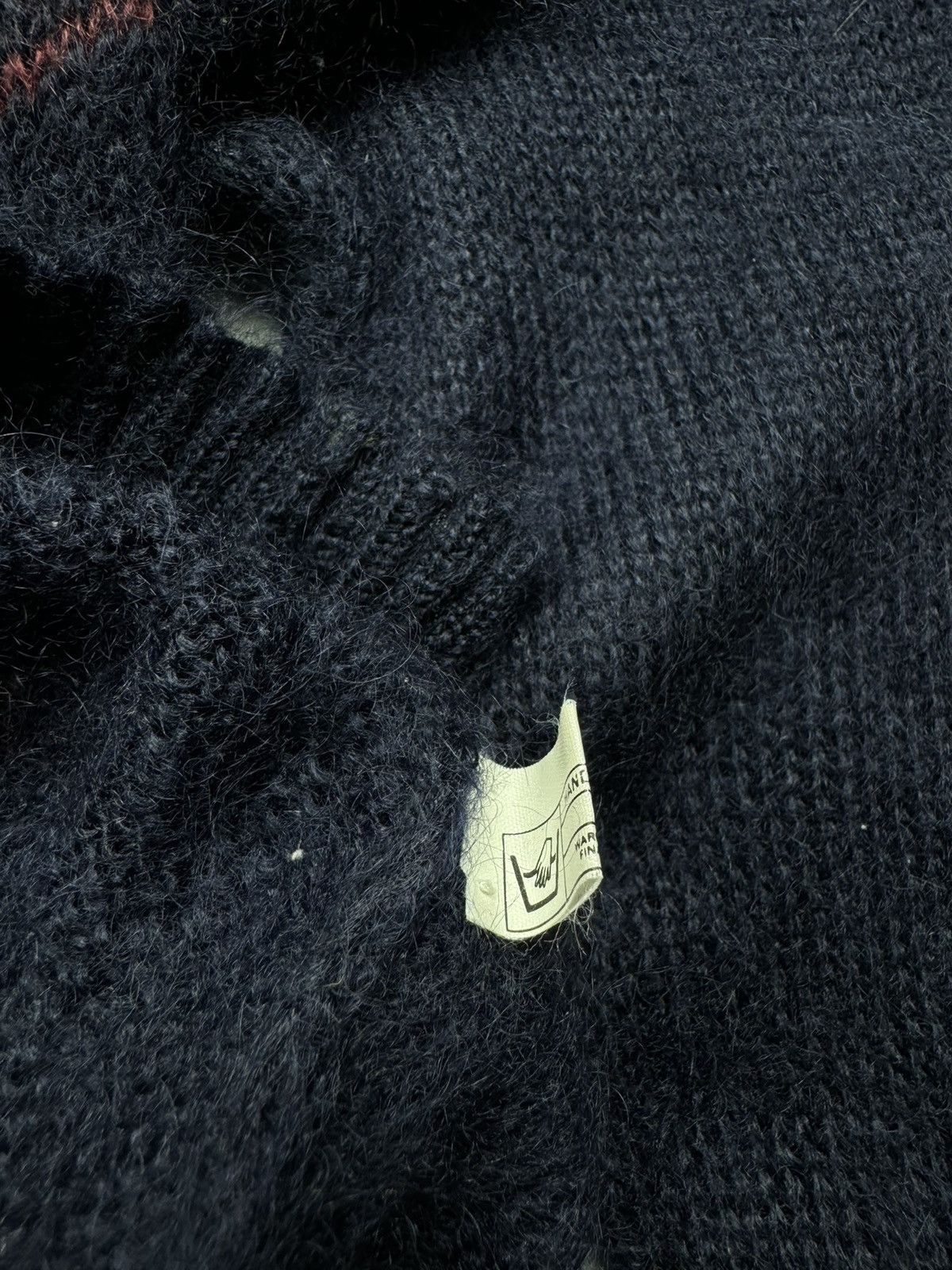 Burberry Burberrys Vintage Mohair Check Sweater size M Size M / US 6-8 / IT 42-44 - 5 Thumbnail