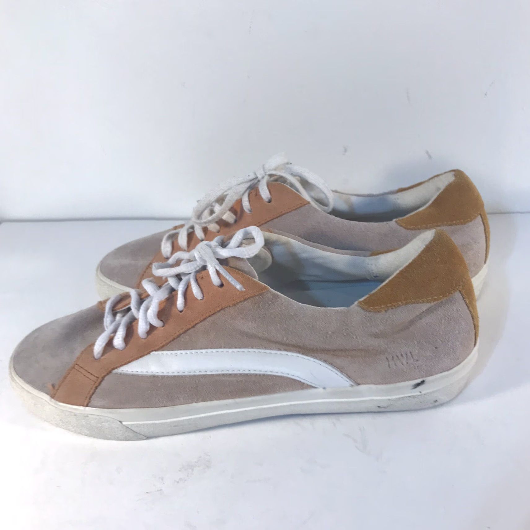 Madewell Madewell Multicolored Leather/Suede Sneakers Women’s Size 8M Casual Activewear Size US 8 / IT 38 - 3 Thumbnail