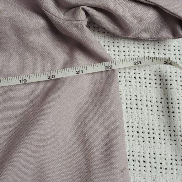 Designer a new day Soft Fall Colored Lavender Dainty Ruffled Tie Neck Size M / US 6-8 / IT 42-44 - 8 Thumbnail