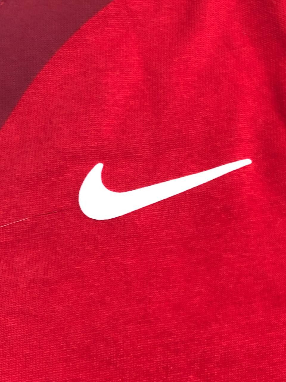 Nike Vintage T-Shirt red Polo Size M logo O2 Nike Y2K Jerseys Size US M / EU 48-50 / 2 - 6 Thumbnail