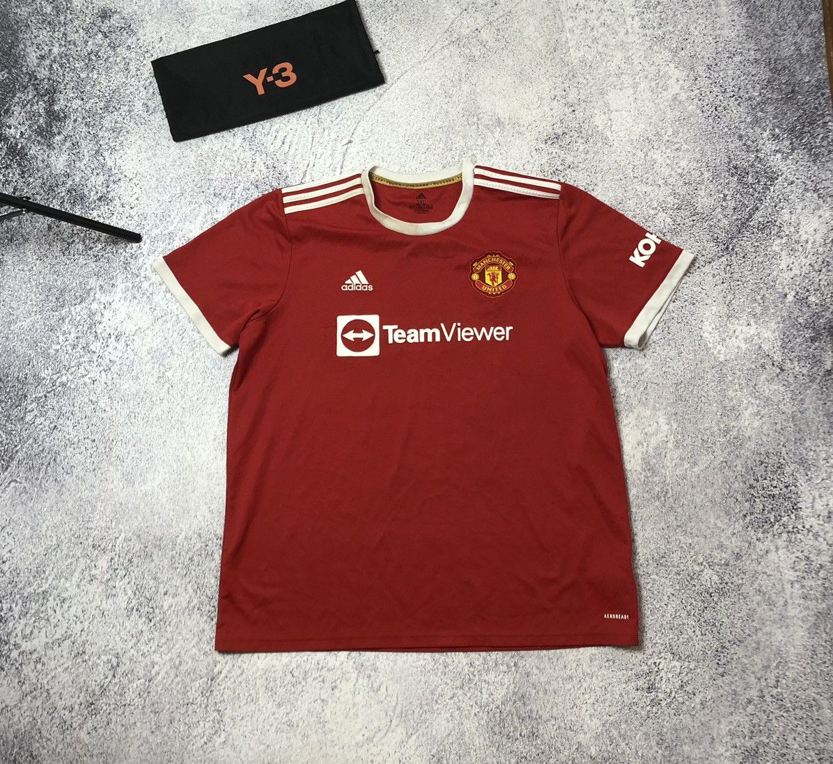 Adidas Soccer jersey adidas Manchester United men’s Size US XXL / EU 58 / 5 - 1 Thumbnail