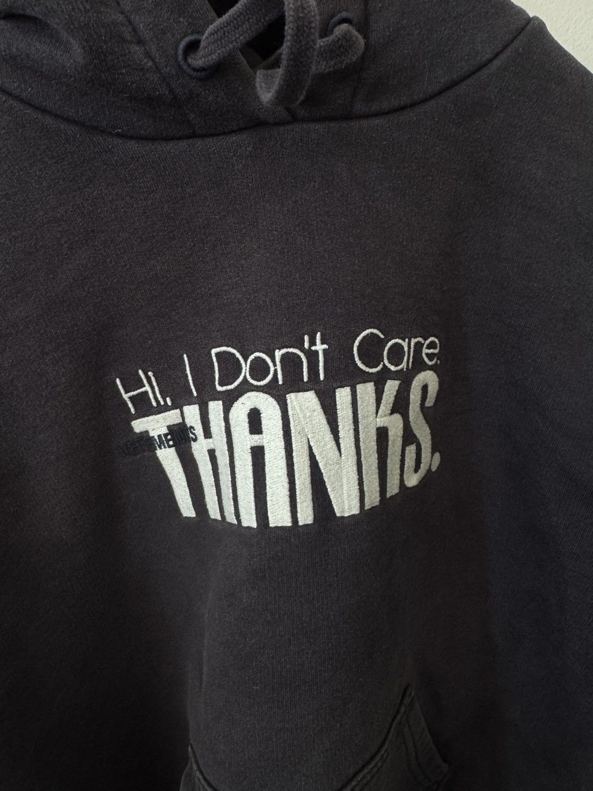 Vetements Hi. I Don’t Care. Thanks. Size US S / EU 44-46 / 1 - 1 Thumbnail