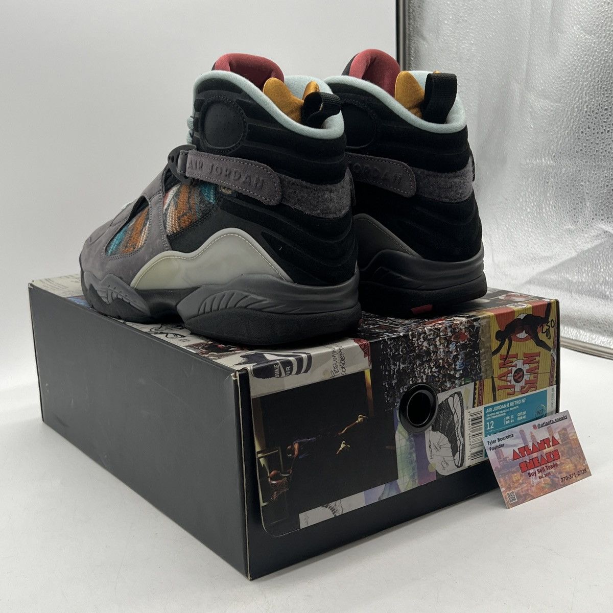 Jordan Brand Air Jordan 8 n7 Pendleton Size US 12 / EU 45 - 4 Thumbnail