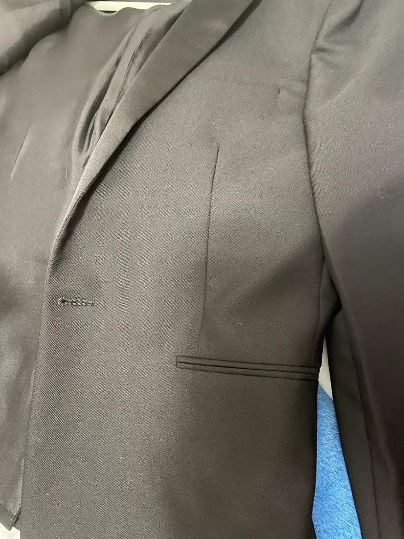 Saint Laurent Paris Classic Saint Laurent Smoking Jacket-2506 Size US L / EU 52-54 / 3 - 3 Thumbnail