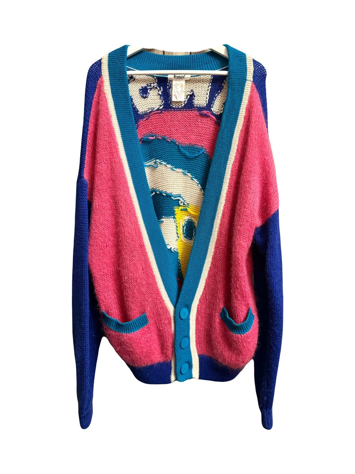 Kansai Yamamoto vintage oversized cardigan L