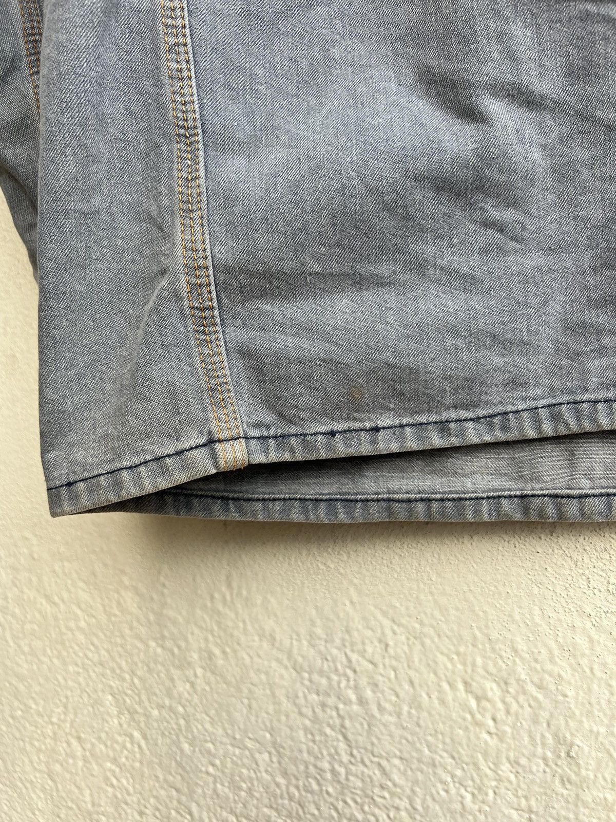 Vintage Vintage 90s Wrangler Blue Bell Muddy Denim Chore Jacket Size US M / EU 48-50 / 2 - 18 Thumbnail