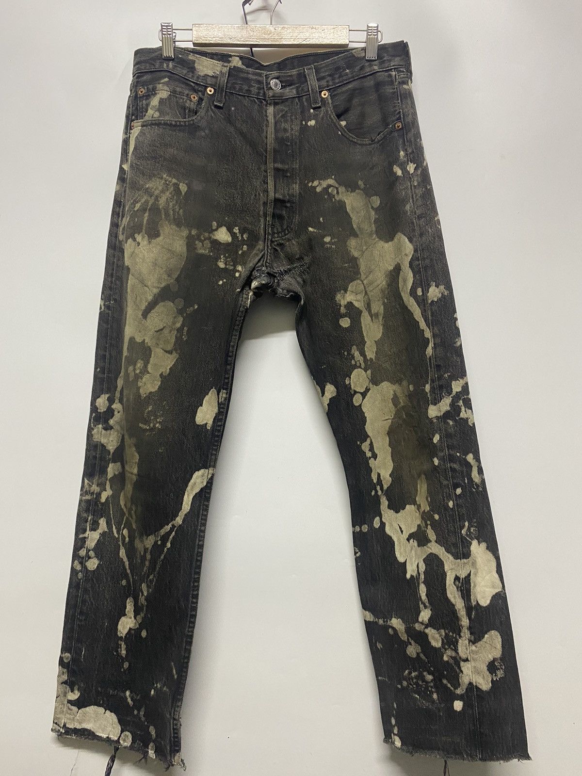 Levi's Vintage Levi’s 501 WPL 423 Distressed Denim Jeans Size US 32 / EU 48 - 1 Thumbnail