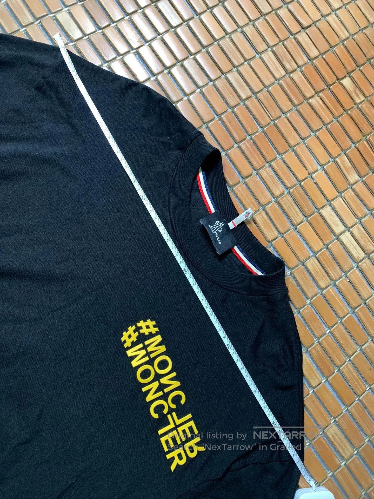 Moncler Moncler Logo Print Sweatshirt XL. Size US XL / EU 56 / 4 - 7 Thumbnail