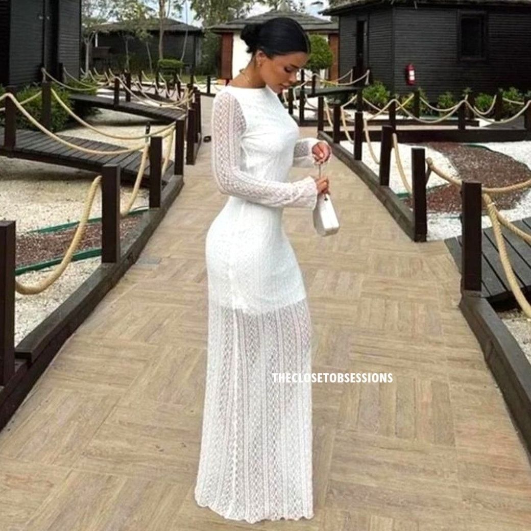Zara ZARA BLOGGER FAVE!!! Open Back Maxi Dress NWT Size L / US 10 / IT 46 - 3 Thumbnail