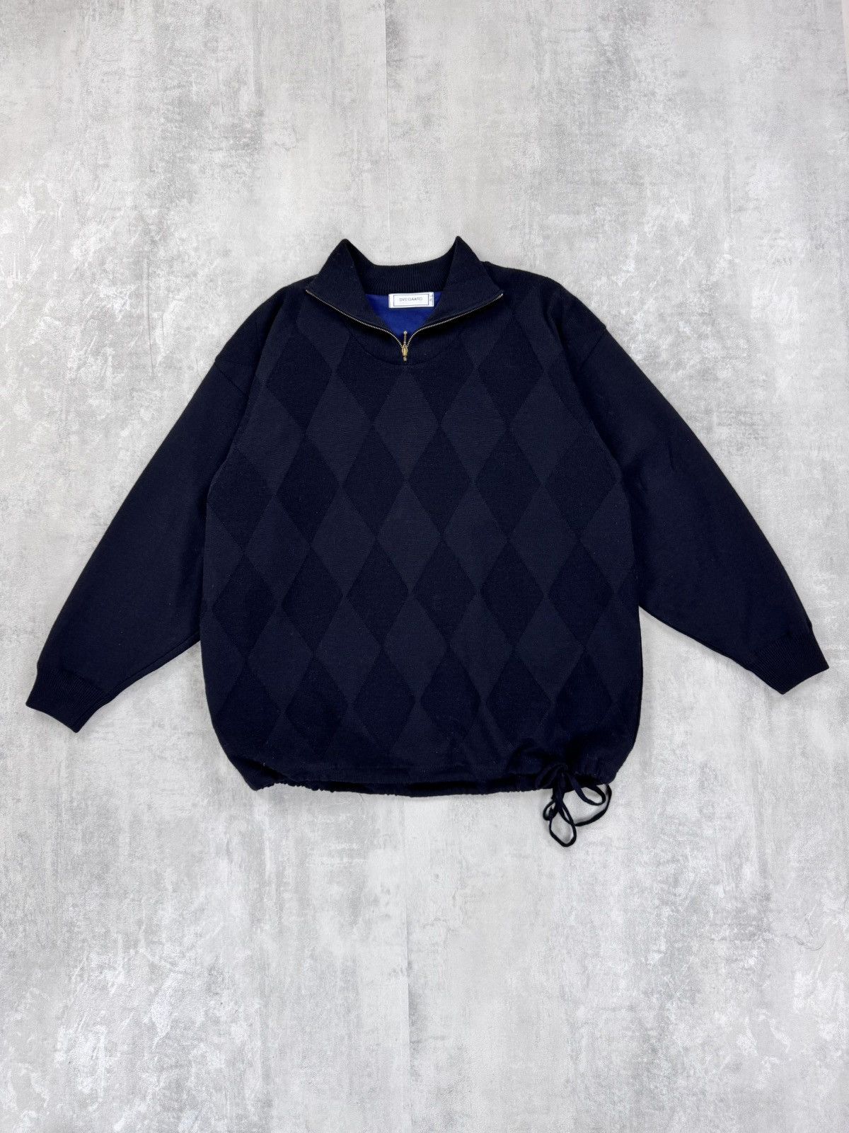 Designer × Vintage Vintage SVEIGAARD Yachting sweater wool half zip Windstopper Size US XL / EU 56 / 4 - 2 Thumbnail