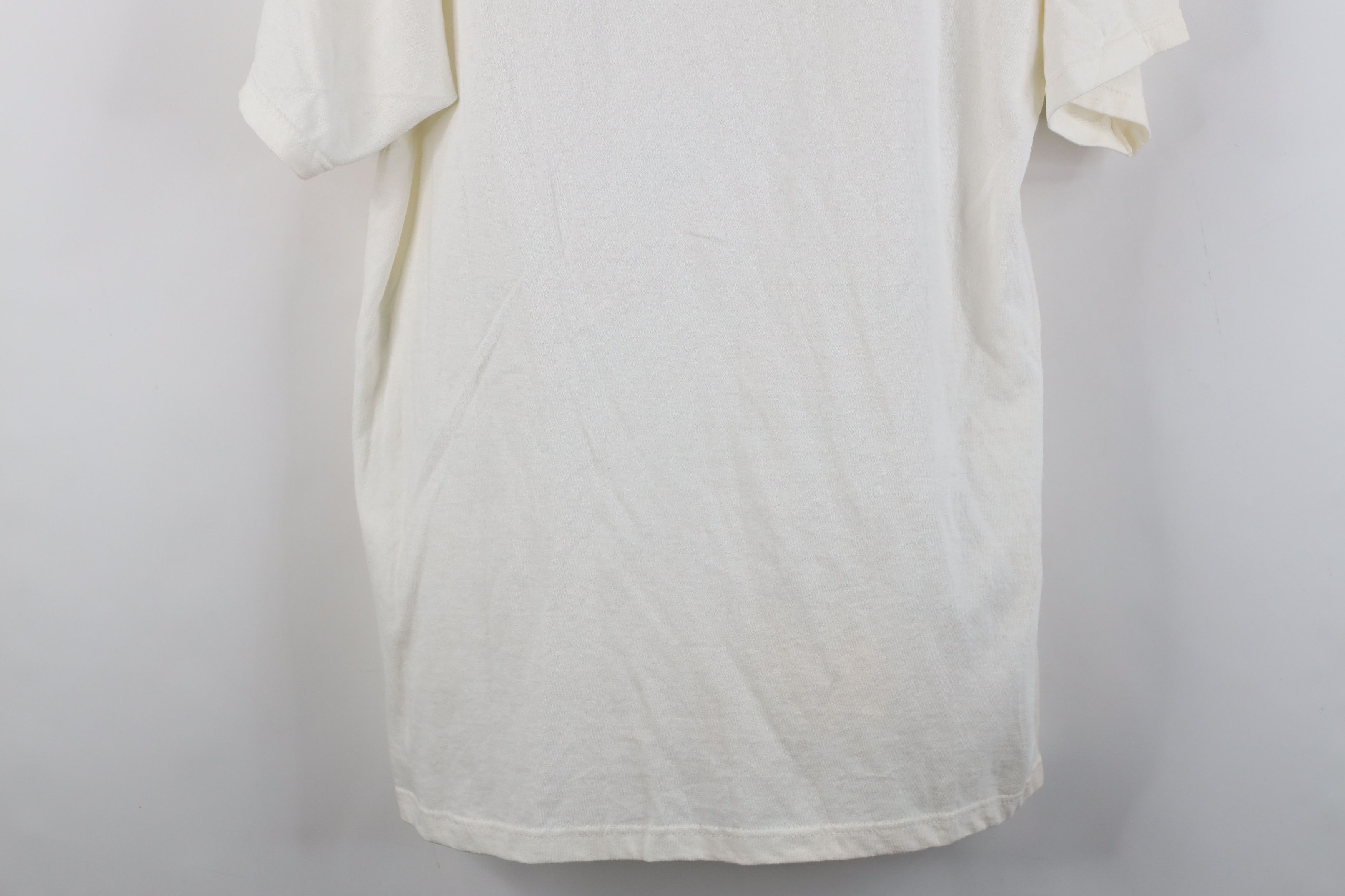 Nike Deadstock Vintage 90s Nike Scott Mini Swoosh T-Shirt White Size US L / EU 52-54 / 3 - 3 Thumbnail